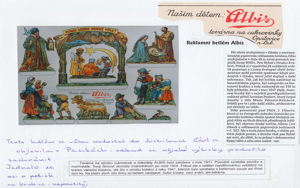 Cukrovinky Albis I-arch