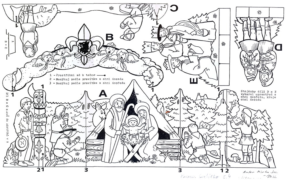 Skautsk� betl�m 97-arch color