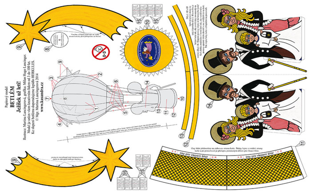 Betlm v balonu,Lancingerov