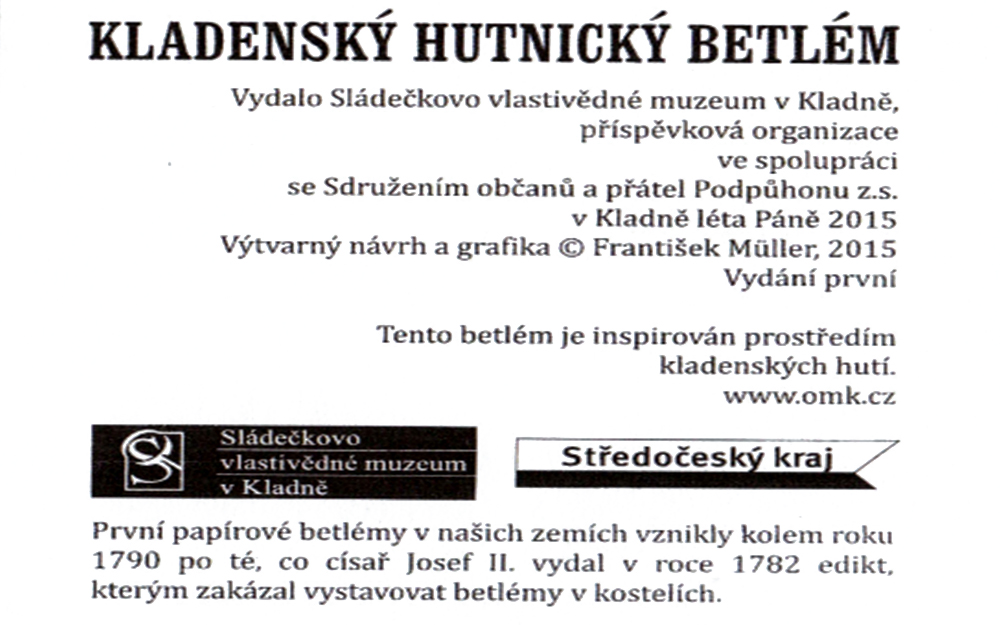 Kladensk hutnick betlm-reverz