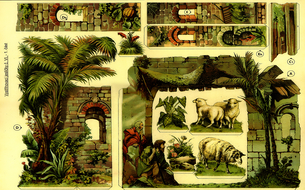 Ausschneiden krippe 07 (reprint)