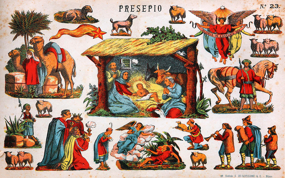 Presepio natal-arch