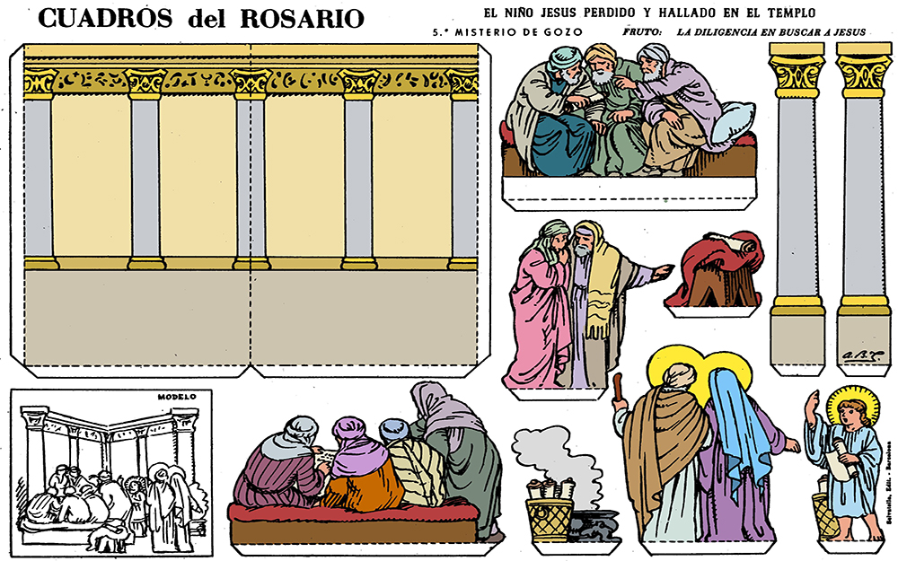 Cuadro Rosalio-misterios