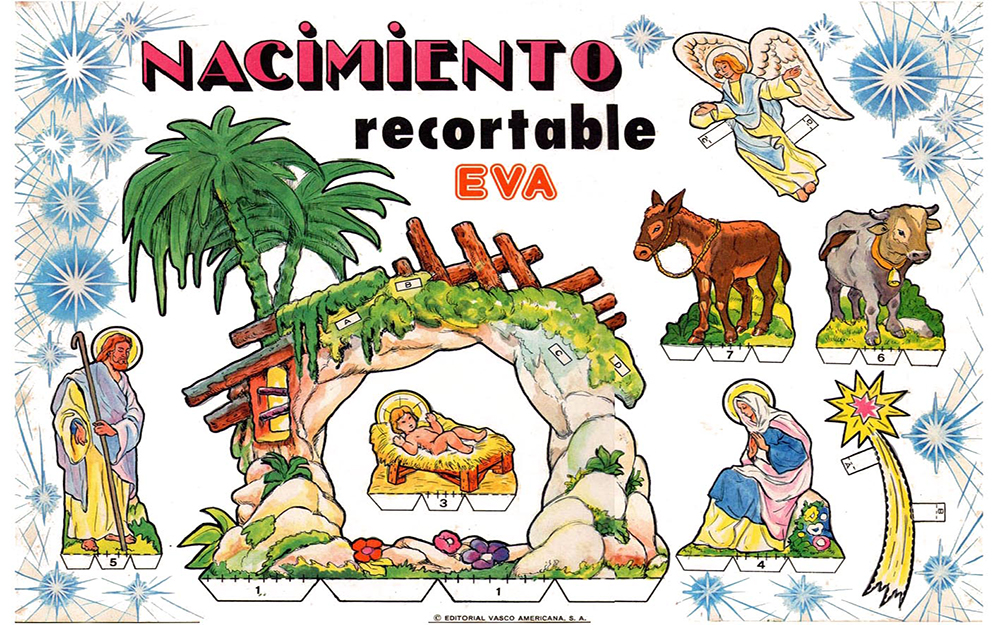 Nacimiento Recortable Eva-arch